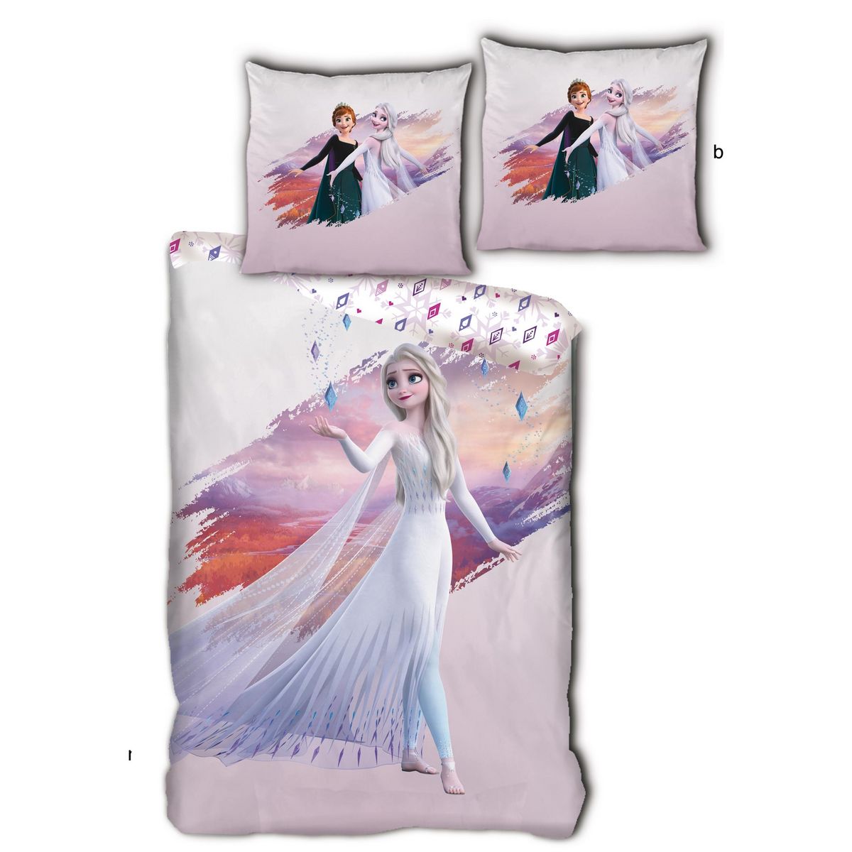 Frozen Parure housse de couette enfant en micofibre FROZEN