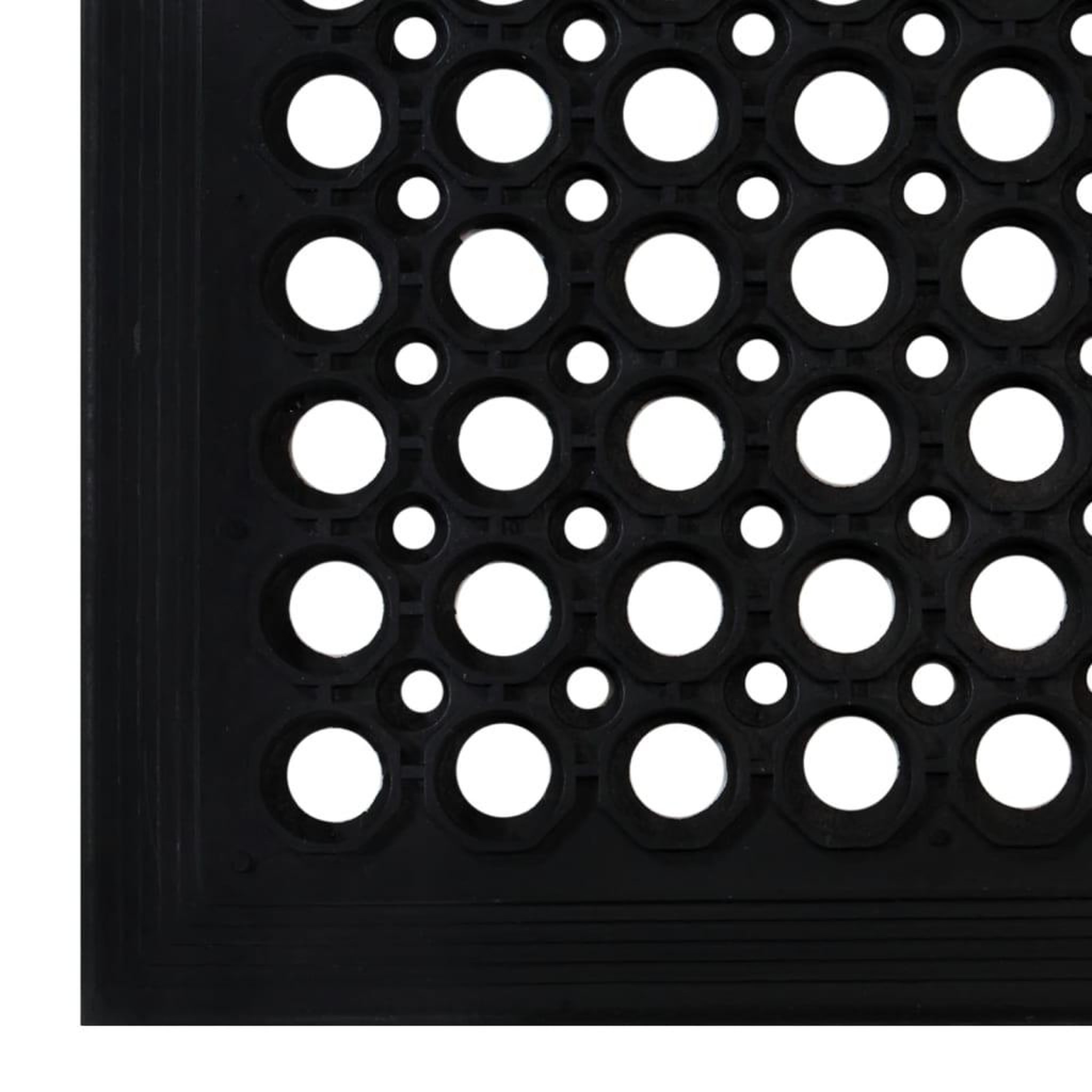 Voir la diapositive 5 : VIDAXL Paillasson rectangulaire 60x90 cm caoutchouc
