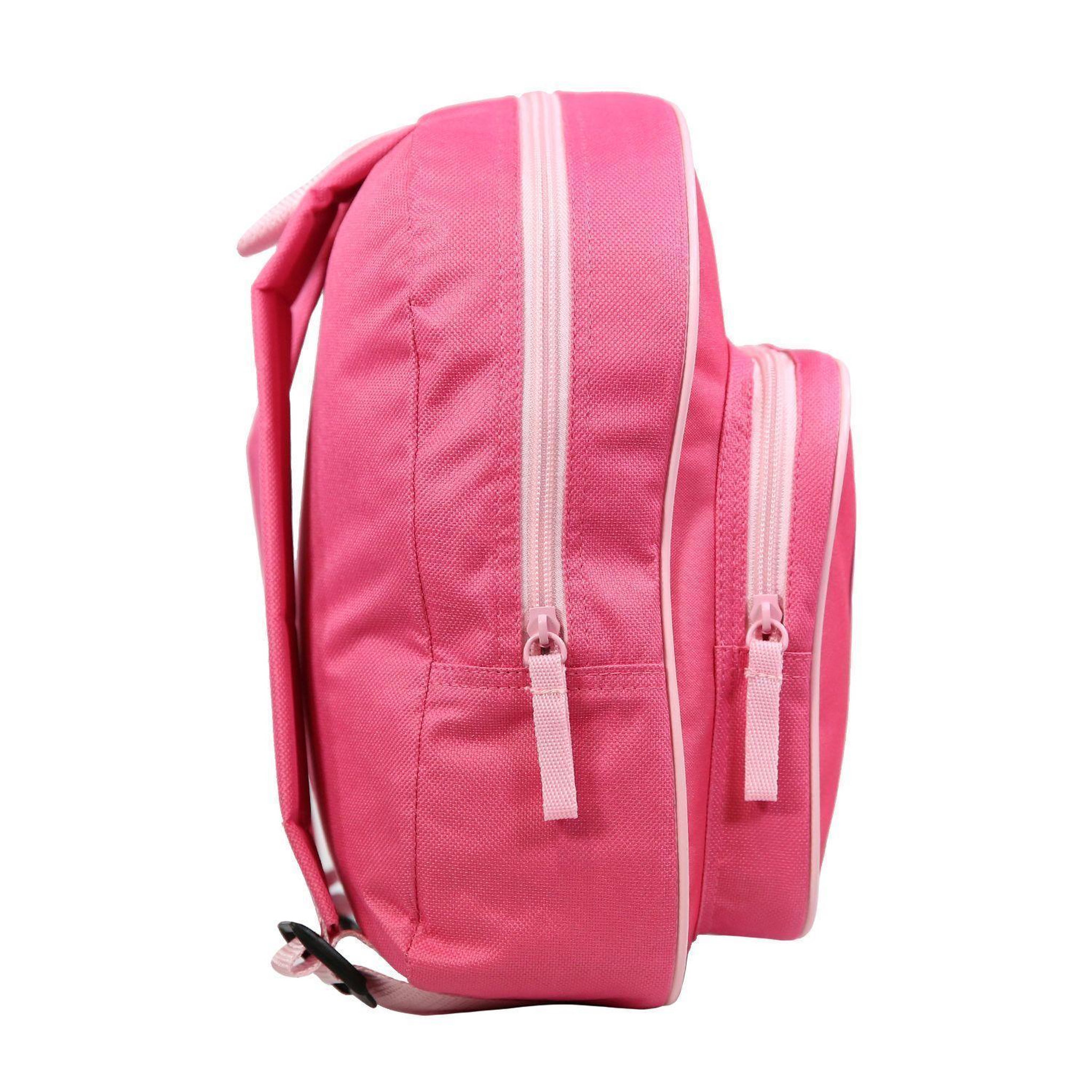 Voir la diapositive 3 : Bagtrotter Sac à dos 31 cm avec poche Disney Minnie Coeur Rose Bagtrotter