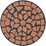 Voir la diapositive 3 : VIDAXL Table d'appoint Mosaïque Terre cuite