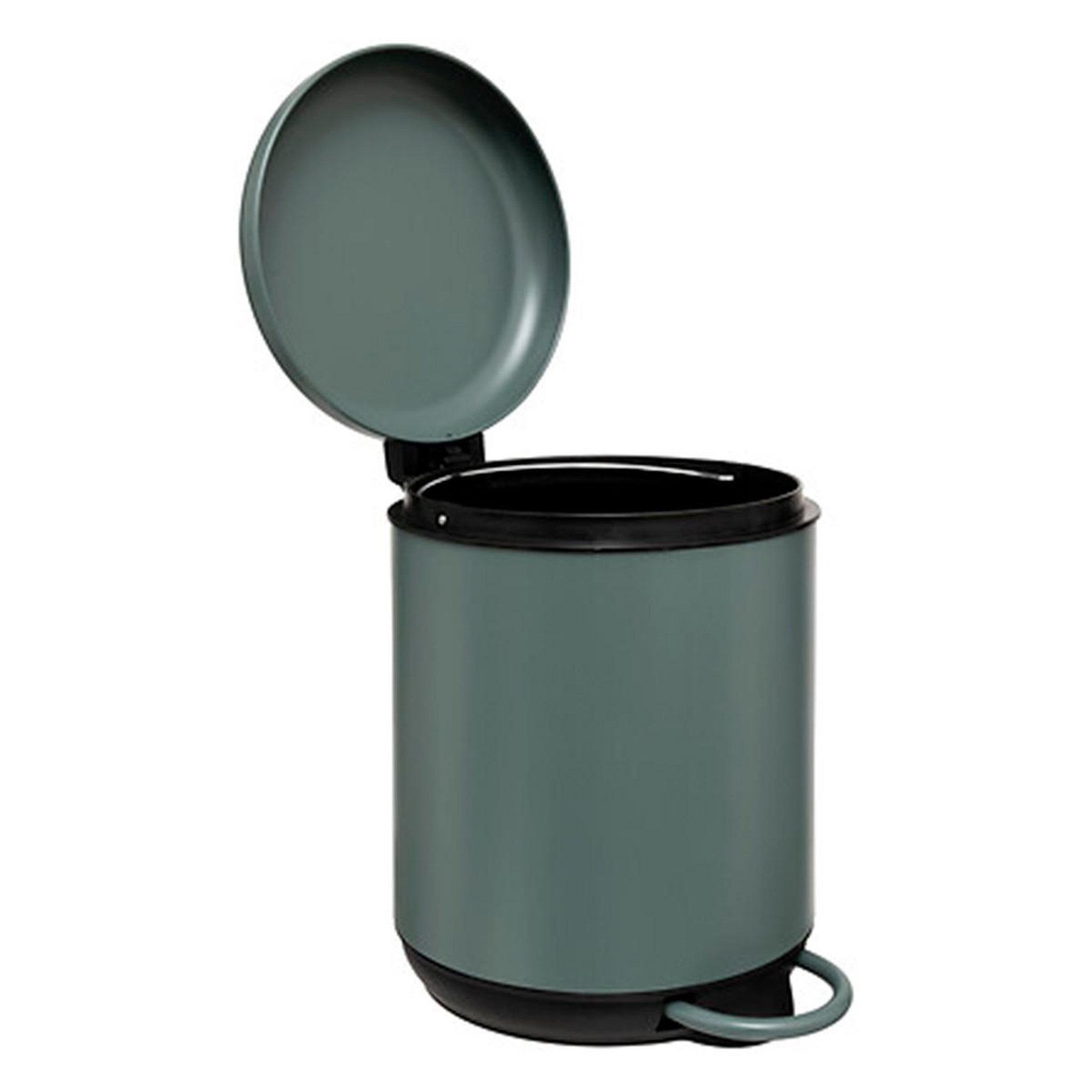 Voir la diapositive 2 : FIVE Poubelle de salle de bain  duo  5l vert