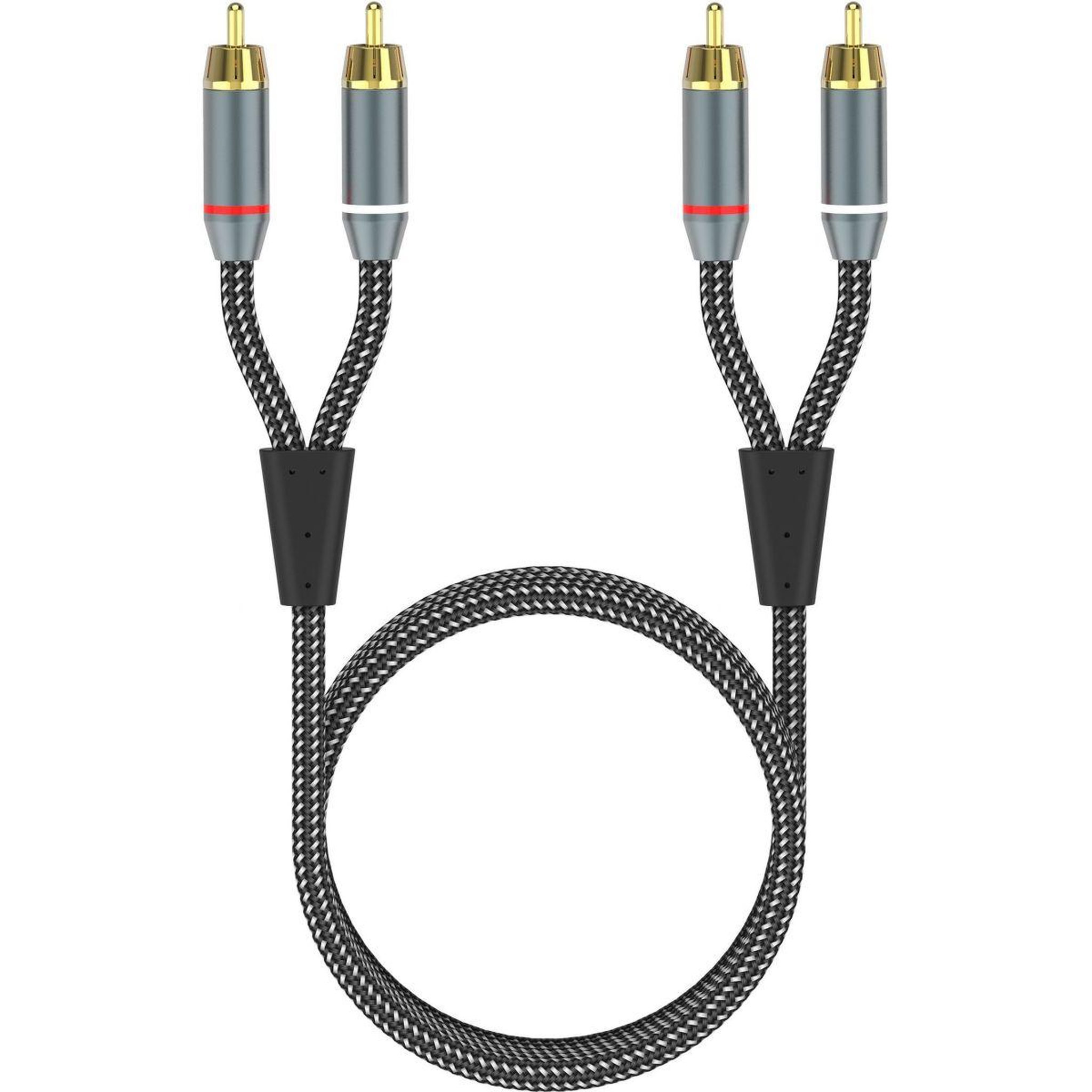 Voir la diapositive 3 : ADEQWAT Câble RCA RCA stéréo 1.50M