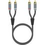 Voir la diapositive 3 : ADEQWAT Câble RCA RCA stéréo 1.50M