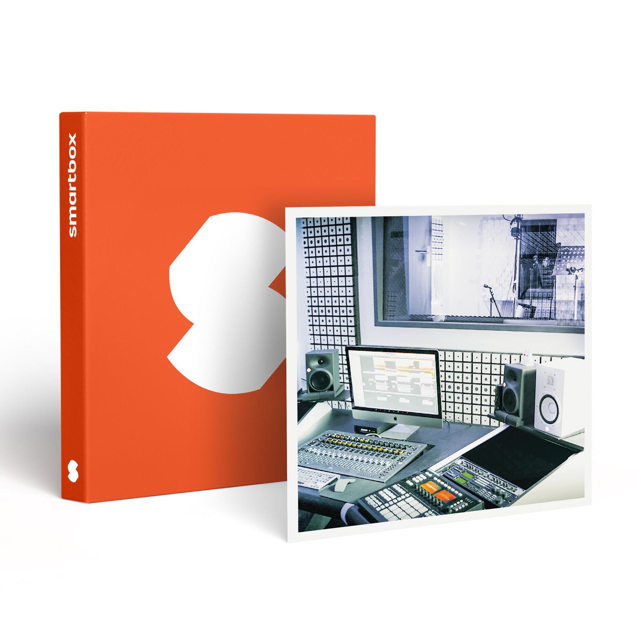 Smartbox Session d'enregistrement de 2h avec traitement de la voix en studio professionnel près de paris - coffret cadeau sport & aventure