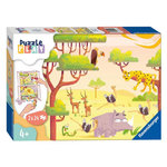RAVENSBURGER Ravensburger Puzzle & Play - Safari Time, 2x24st. 55944