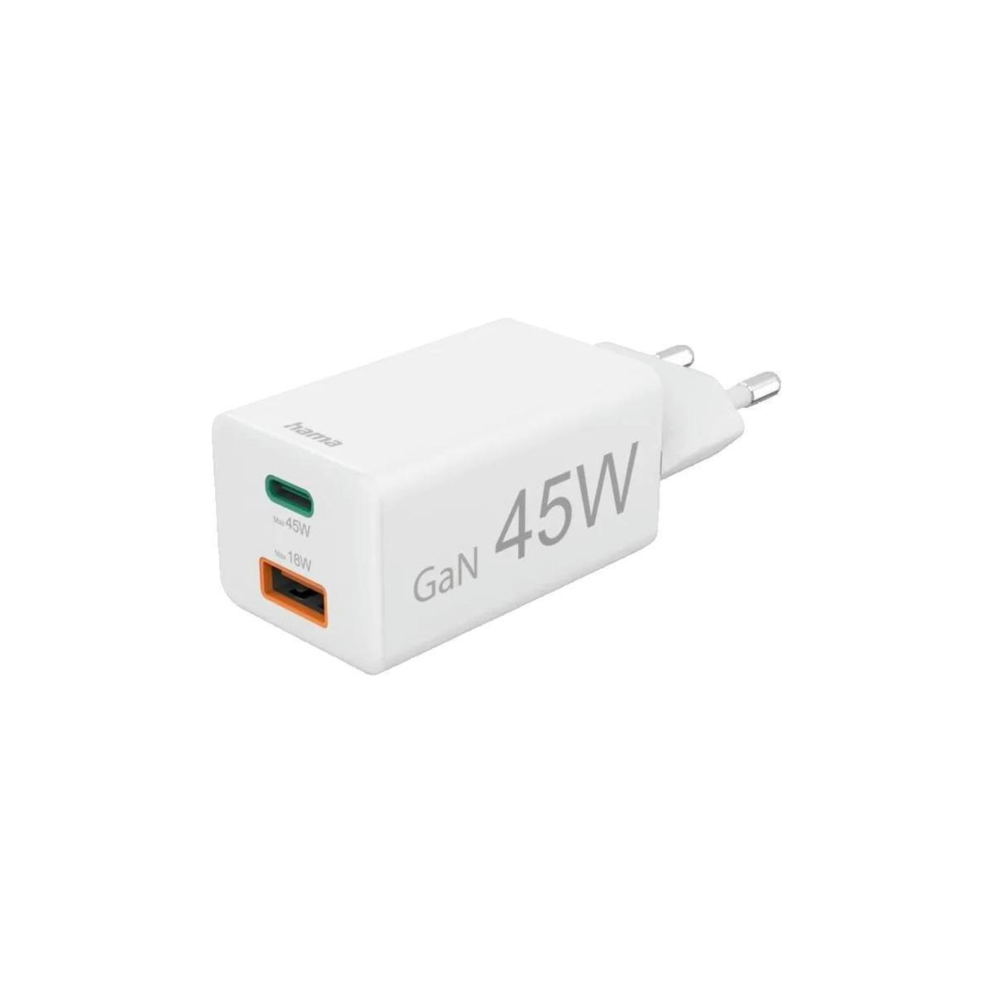 Hama Chargeur Hama modèle 00201993 45 Watt 3 A PD, QC 2.0, QC 3.0 blanc
