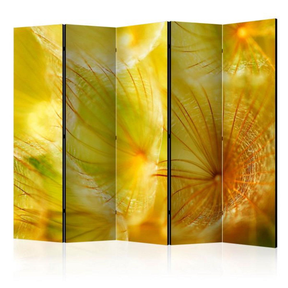 Paris Prix Paravent 5 Volets  Soft Dandelion Flower  172x225cm