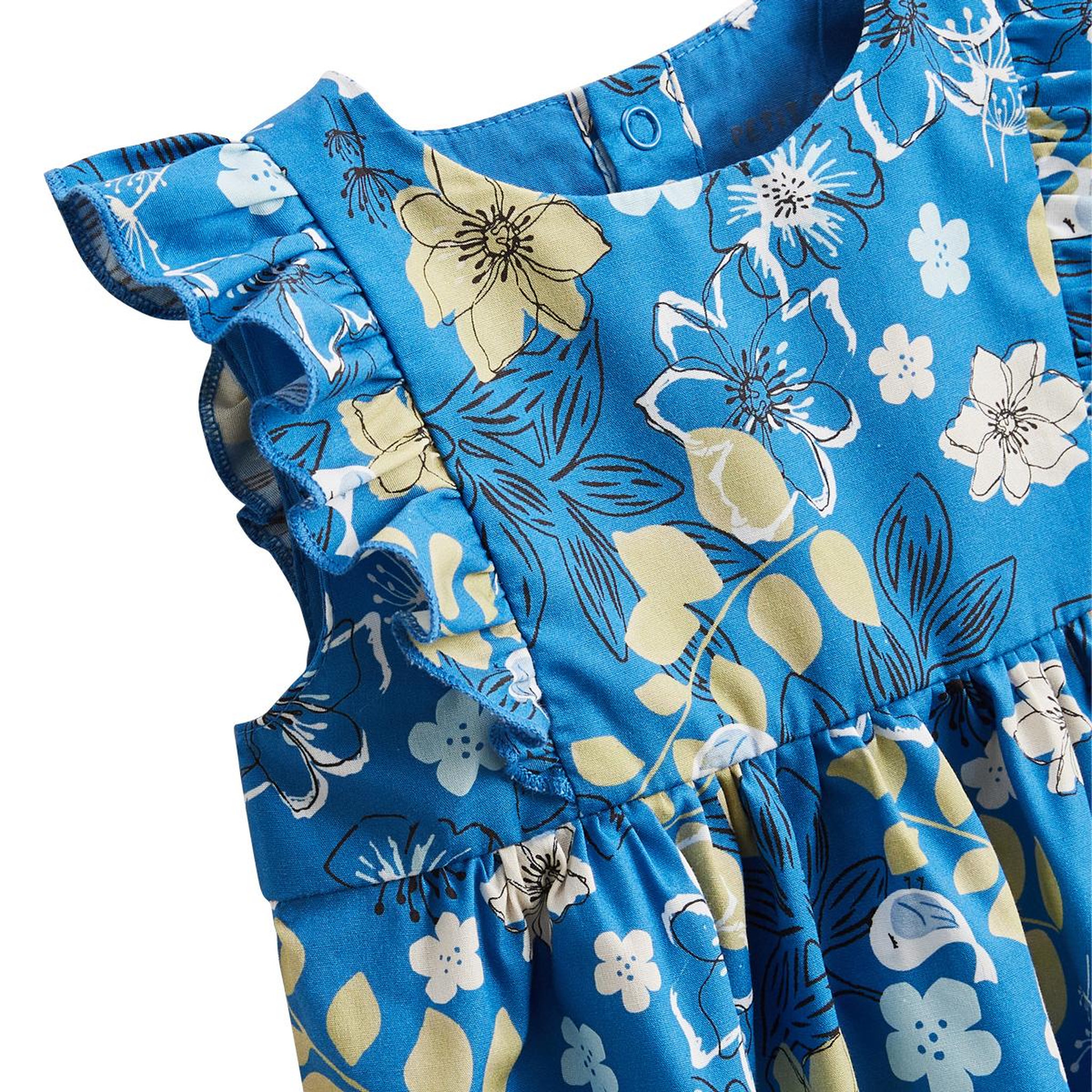 Voir la diapositive 3 : Petit Béguin Robe bébé en popeline Flora