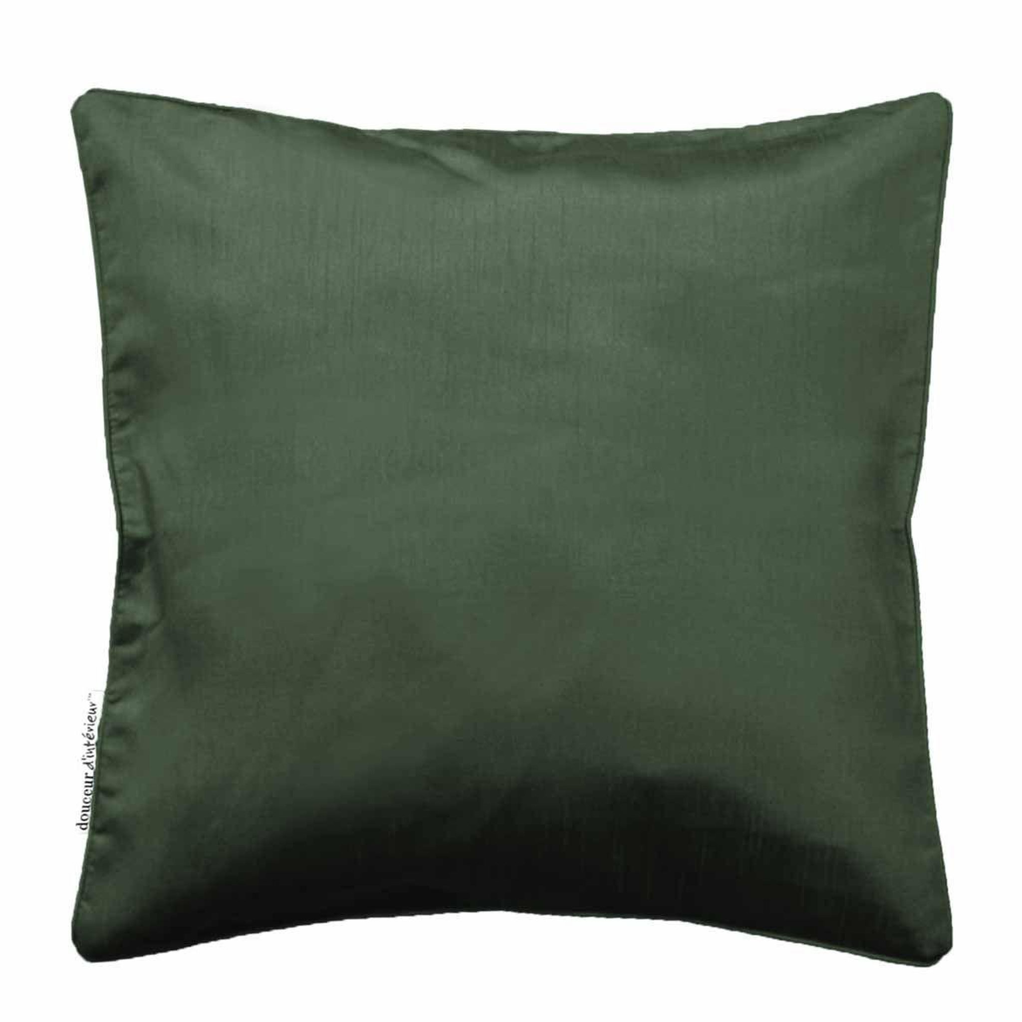 Douceur d'Intérieur Housse de coussin  shana  40x40cm kaki