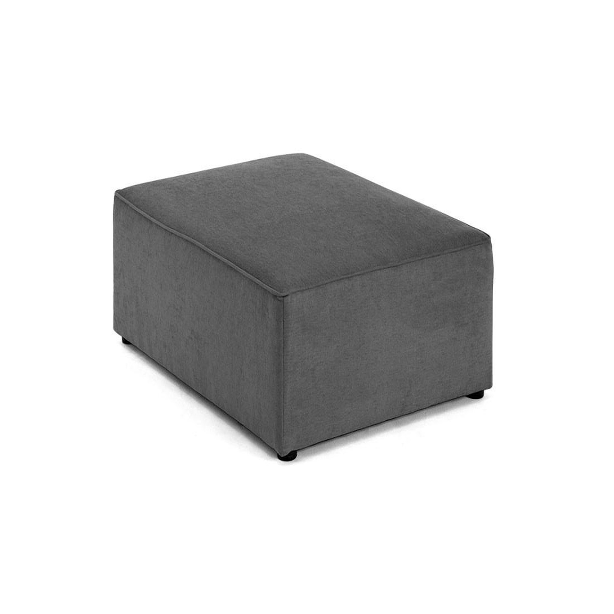 Voir la diapositive 3 : BEST MOBILIER Topaze - pouf - en tissu