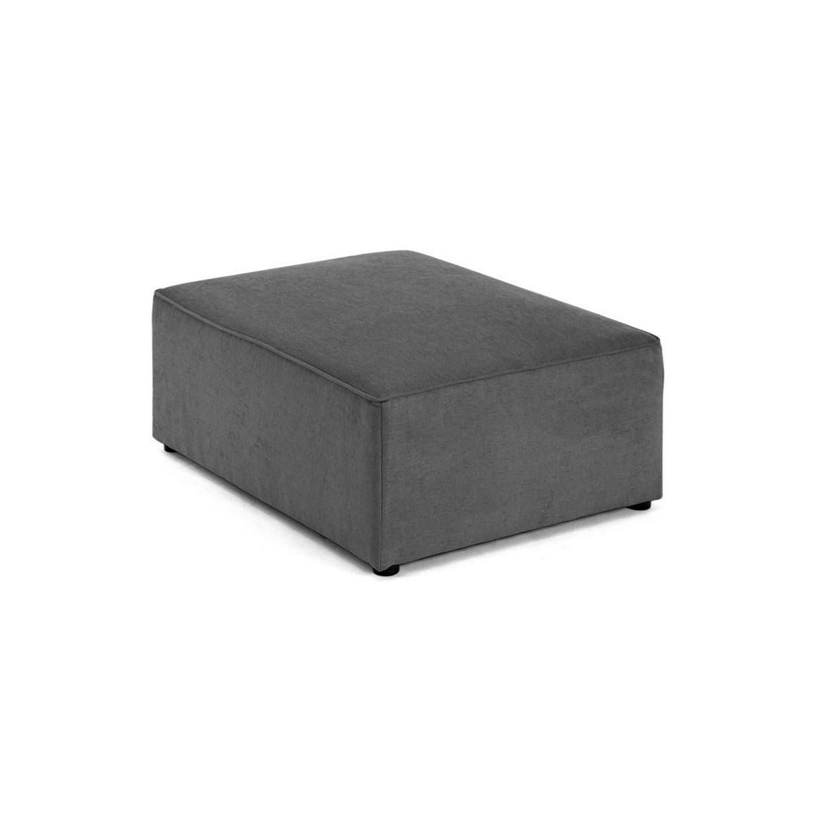 BEST MOBILIER Topaze - pouf - en tissu