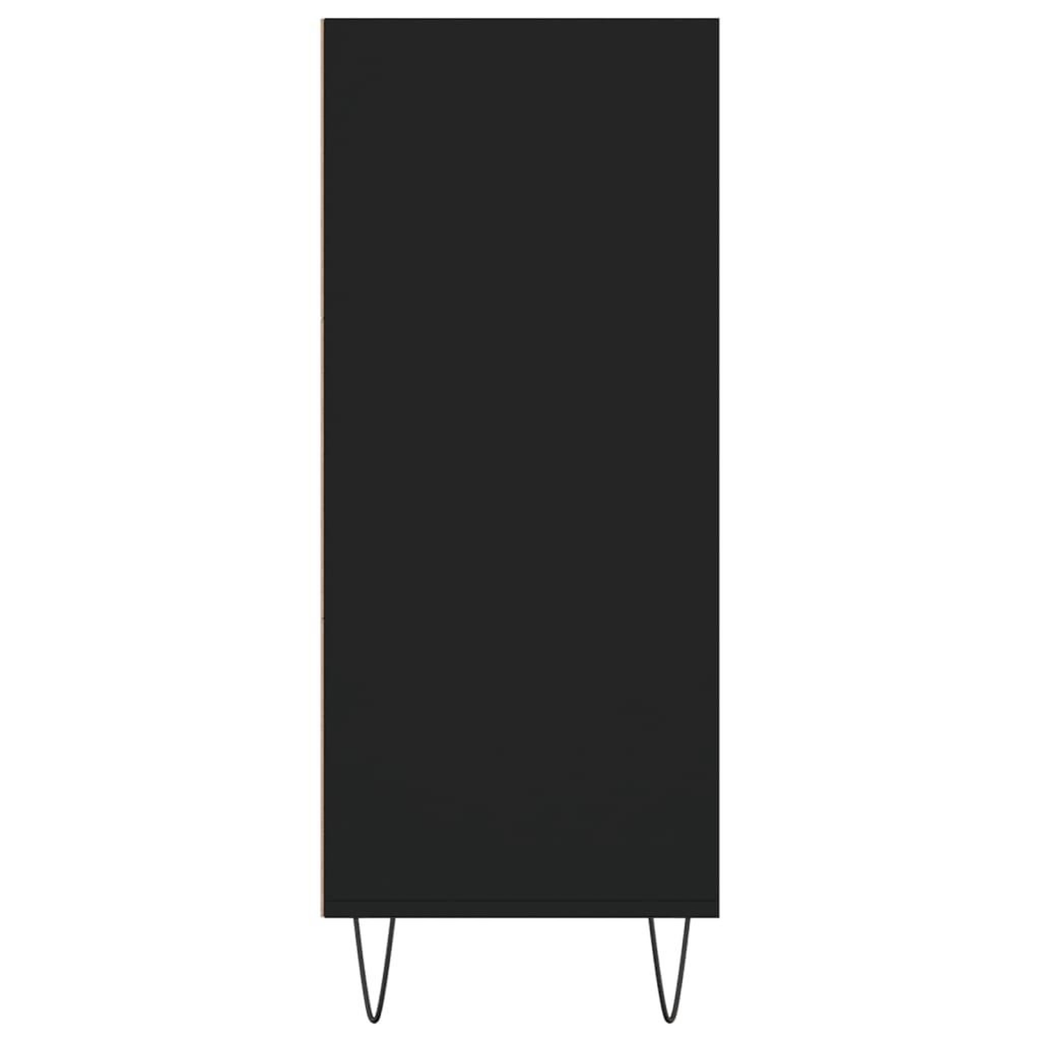 Voir la diapositive 5 : VIDAXL Buffet haut noir 57x35x90 cm bois d'ingenierie
