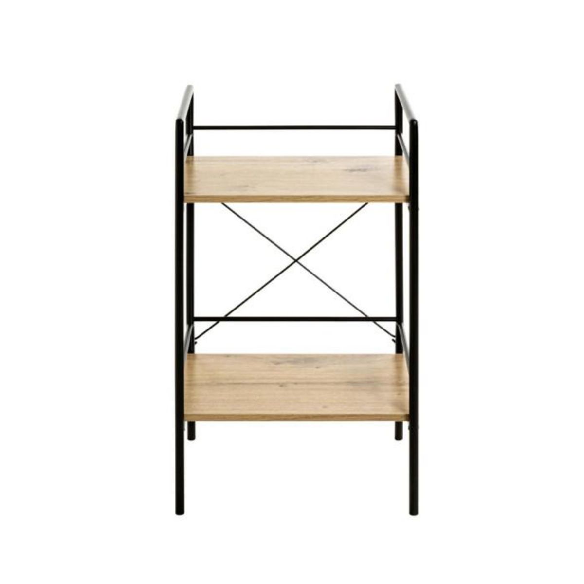 Paris Prix Table d'Appoint 2 Niveaux  Fidelo  62cm Chêne