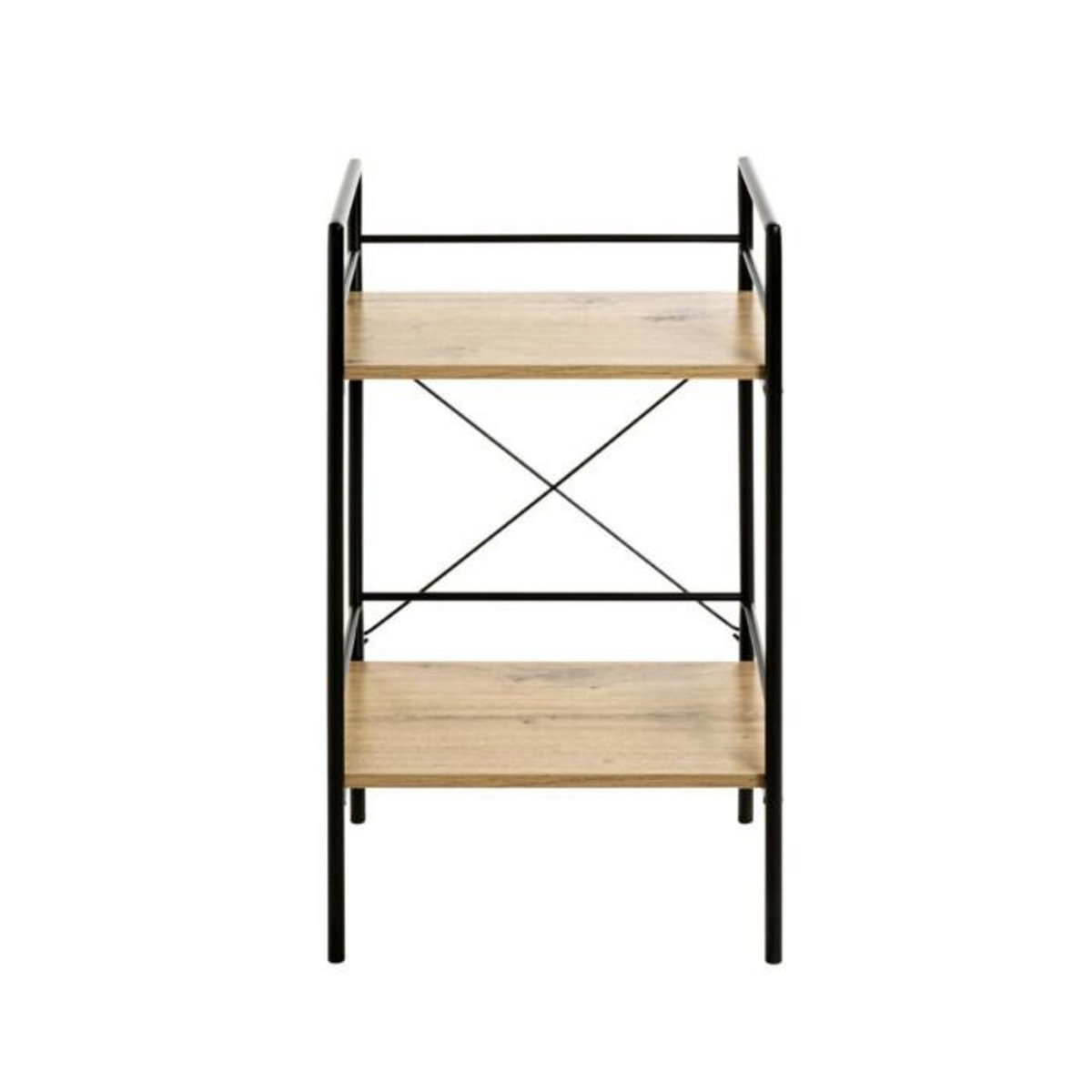 Paris Prix Table d'Appoint 2 Niveaux  Fidelo  62cm Chêne