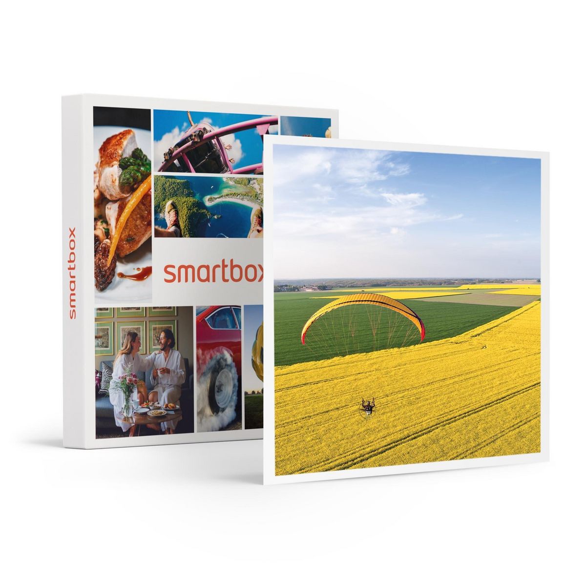 Smartbox Vol de 25 min en paramoteur au-dessus des châteaux de l'Eure - Coffret Cadeau Sport & Aventure