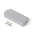 EMUCA SRL Mécanisme pour portes abattant Microwinch, 14 Kg, Plastique gris