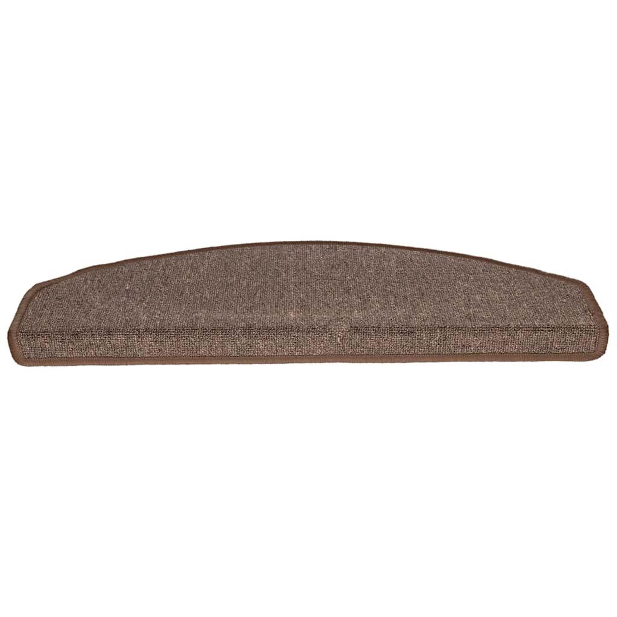 Voir la diapositive 3 : VIDAXL Tapis d'escalier 30 pcs marron cafe 65x24x4 cm