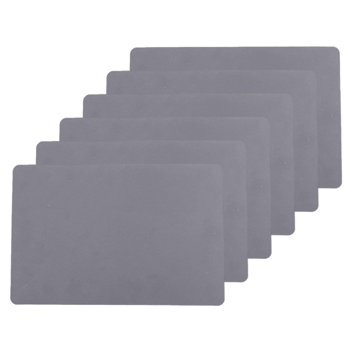 SECRET DE GOURMET Lot de 6 Sets de table rectangulaire Tenor