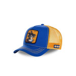 CAPSLAB Casquette Dragon Ball Z Goku Bleu et Orange. Coloris disponibles : Bleu