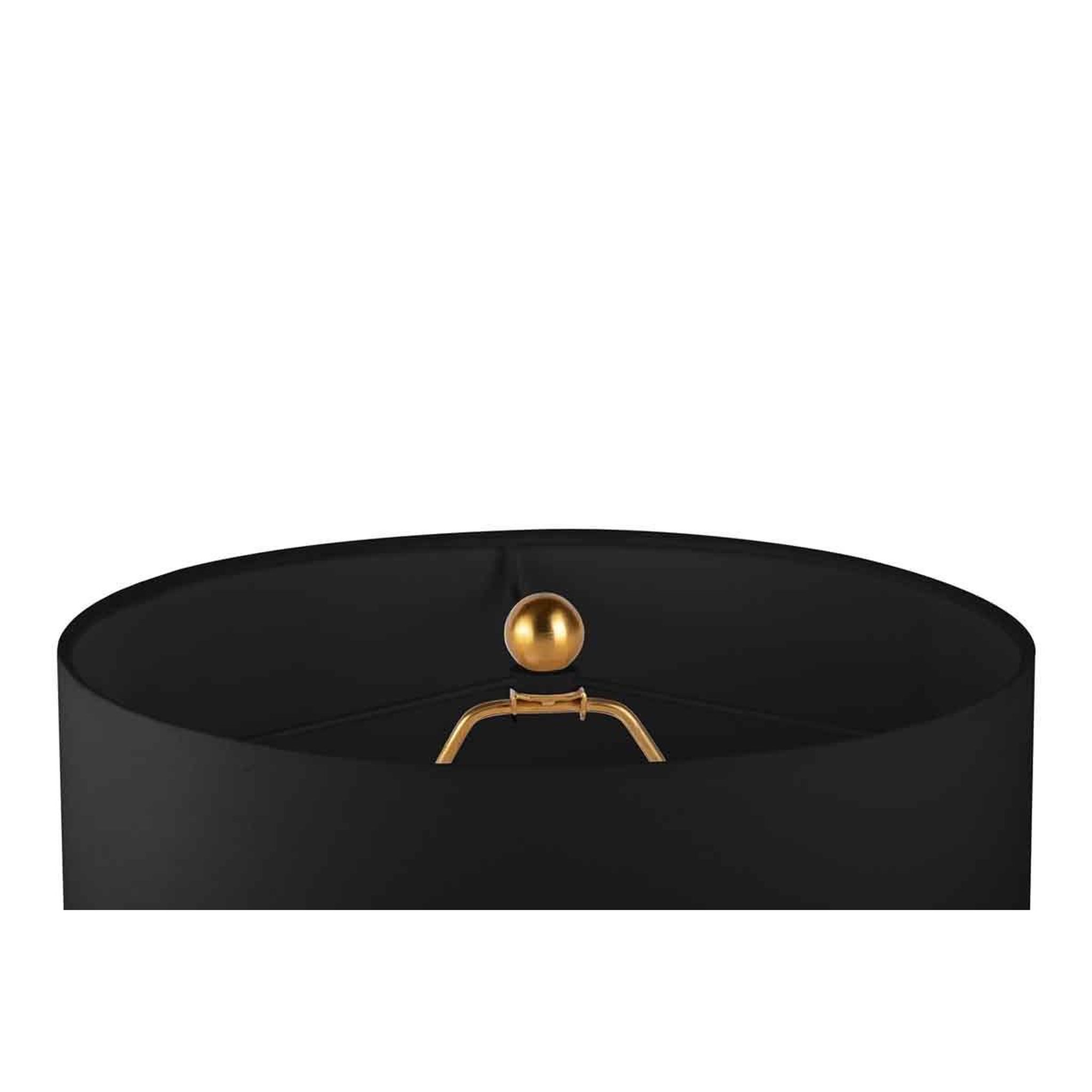 Voir la diapositive 2 : Paris Prix Lampadaire Rond Design  Ceres  127cm Noir & Or