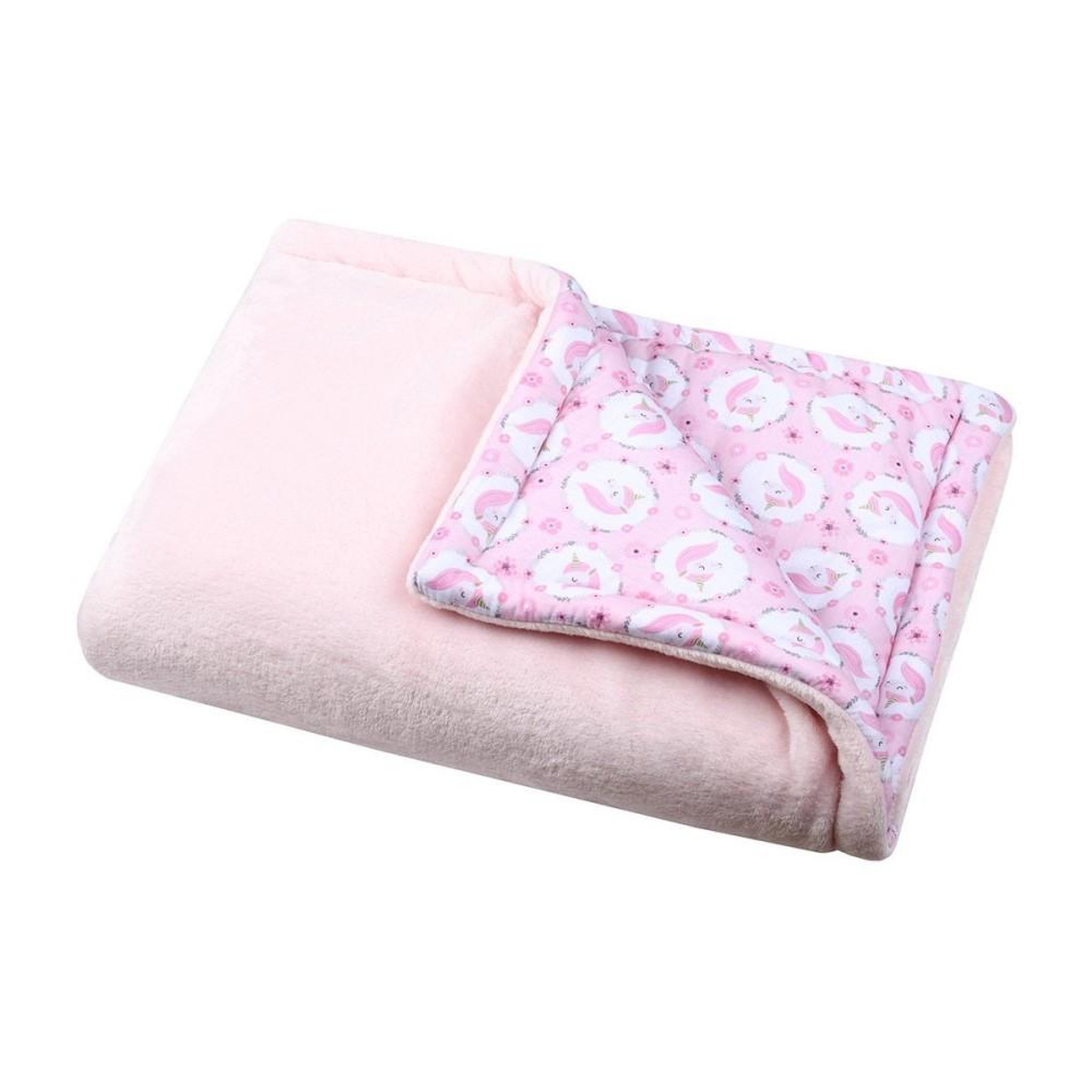 Voir la diapositive 1 : Lovely Casa Couverture 70x100 Sandy rose