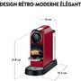 Voir la diapositive 5 : KRUPS Nespresso Citiz Rouge YY4117FD