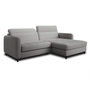 Voir la diapositive 6 : BEST MOBILIER Sagada - canapé d'angle droit 4 places - convertible avec coffre et têtières - en tissu bouclette