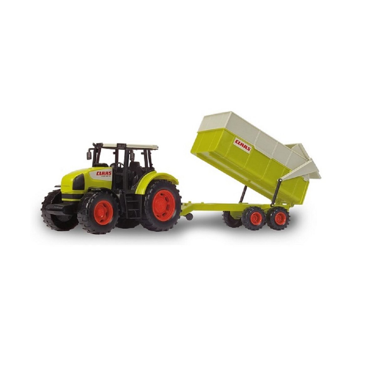 DICKIE Tracteur et remorque Claas 57 cm 