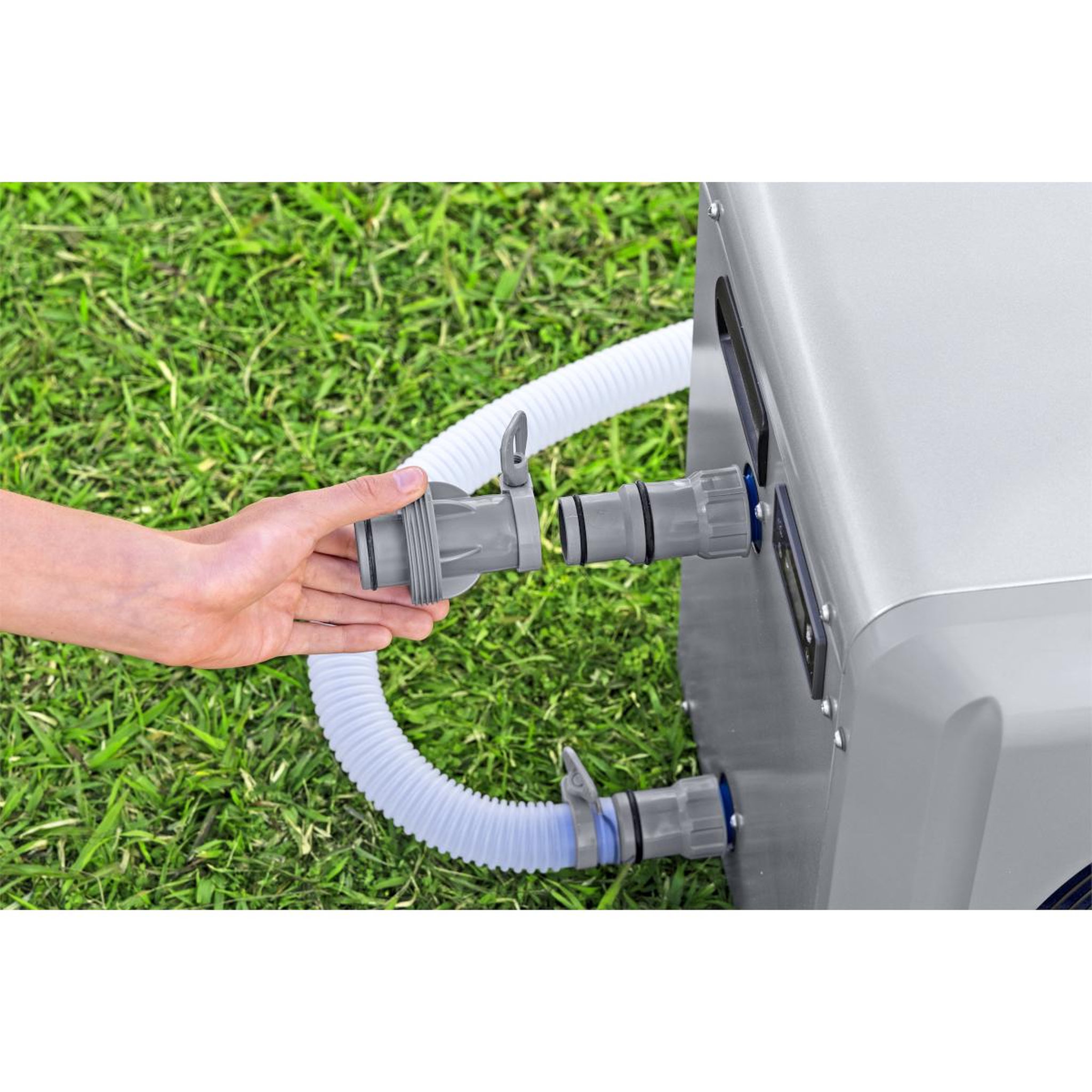 Voir la diapositive 5 : BESTWAY Réchauffeur de piscine hors sol 4 kw - 58748