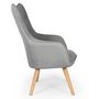 Voir la diapositive 3 : Paris Prix Fauteuil Scandinave  Aimee  67cm Gris Clair