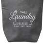 Voir la diapositive 2 : FIVE Panier à Linge en Velours  Trio  60cm Gris