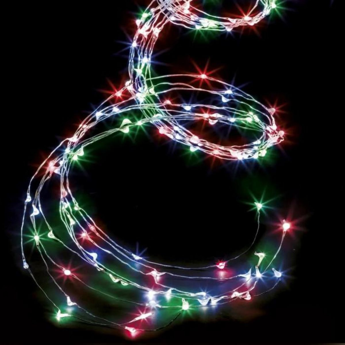 FEERIC LIGHT & CHRISTMAS Cascade Lumineuse Extérieure  Copper  3m Multicolore