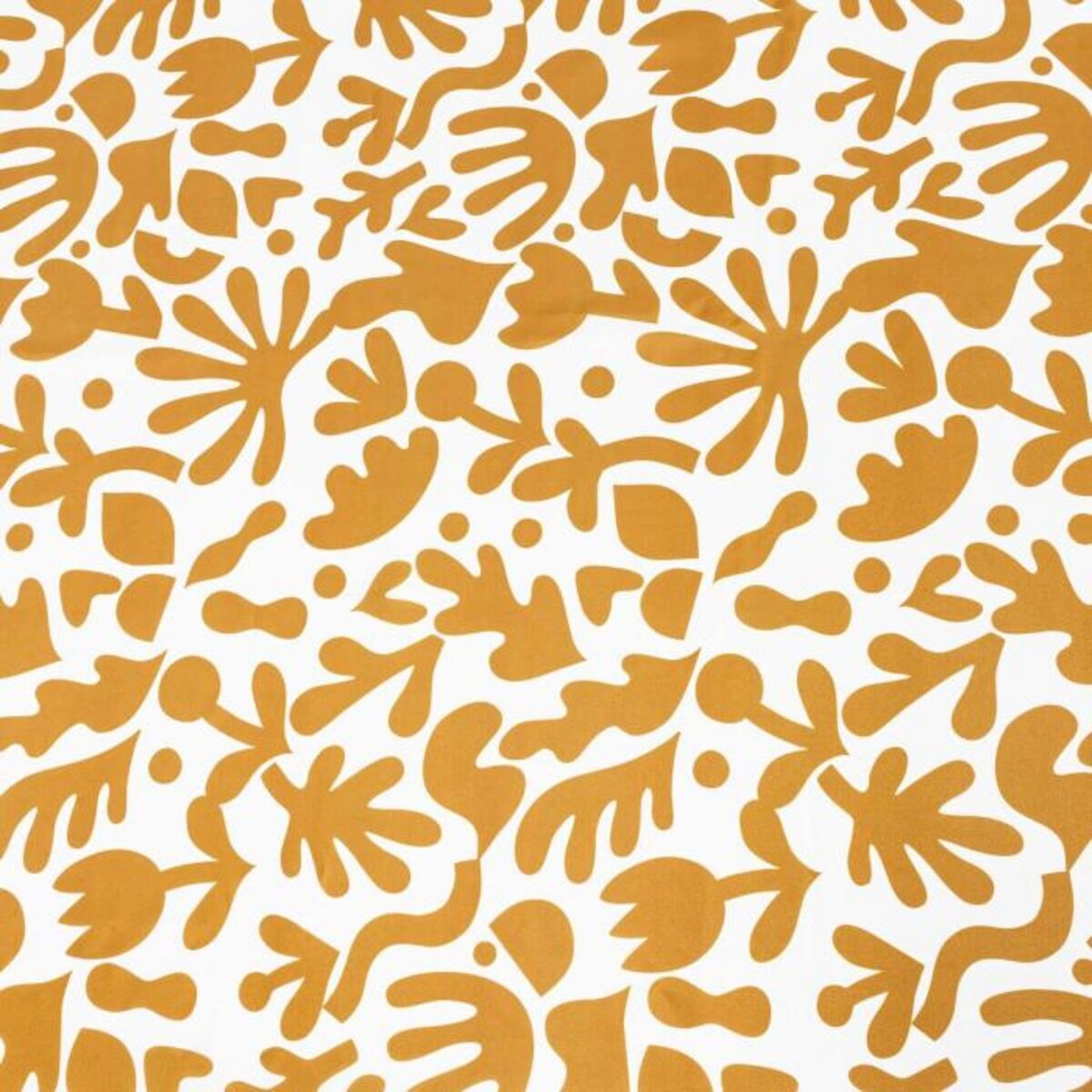 ATMOSPHERA Nappe Antitache Imprimé  Jolan  140x240cm Ocre