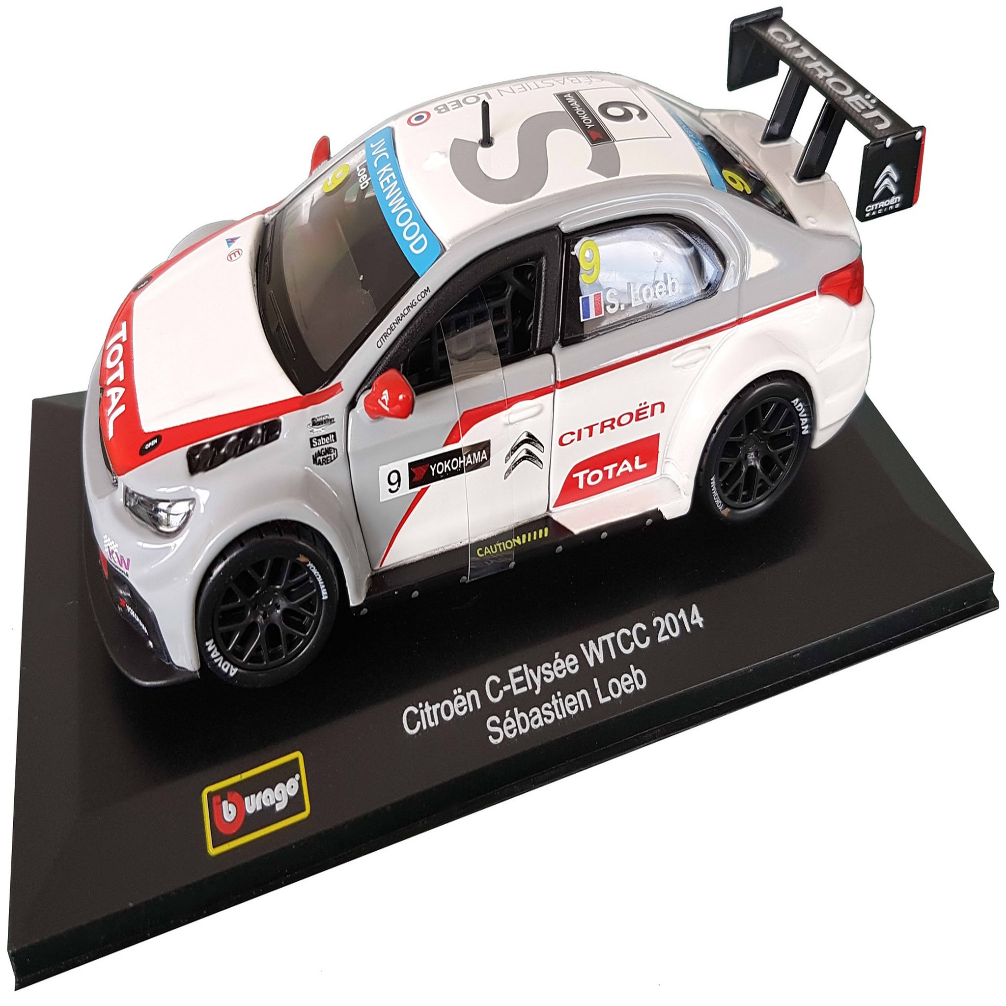 Voir la diapositive 3 : BURAGO Véhicule Rally - 1/32ème