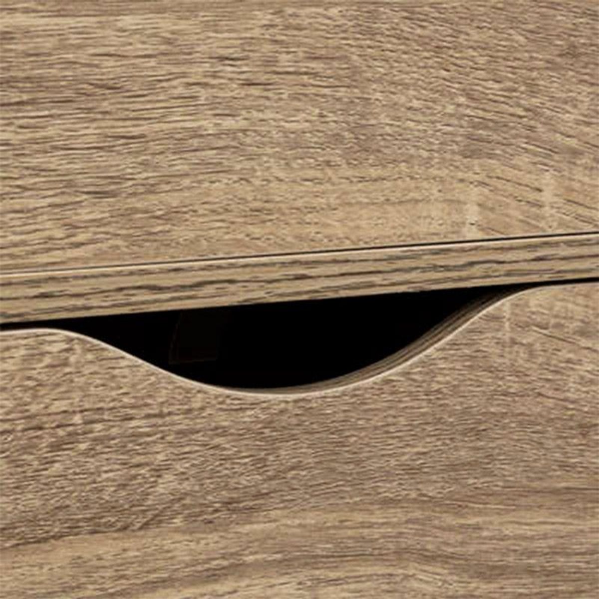  Tour de Rangement  3 Tiroirs  80cm Naturel