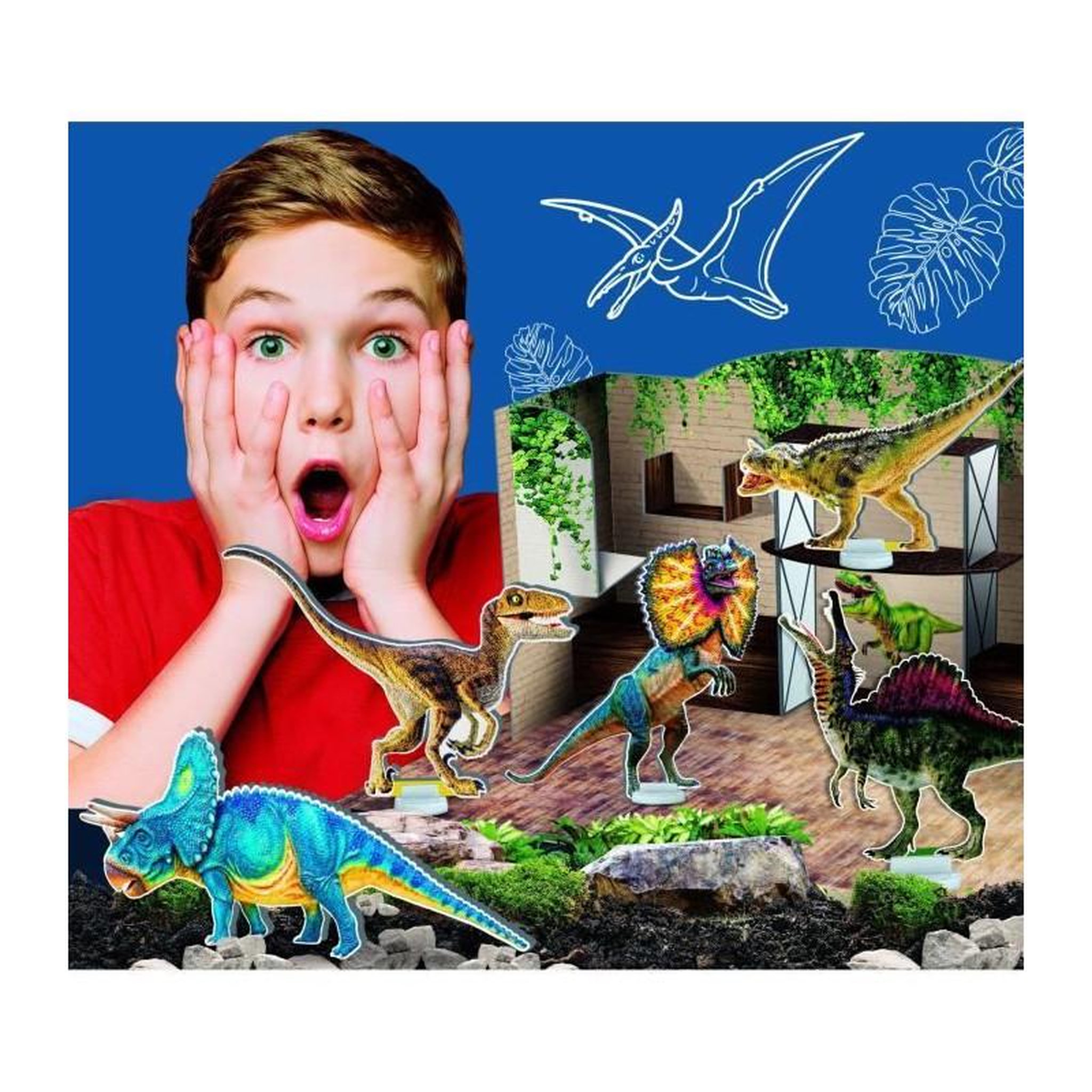 Voir la diapositive 4 : LISCIANI GIOCHI Génius Science - jeu scientifique - la science de la paleonthologie - LISCIANI