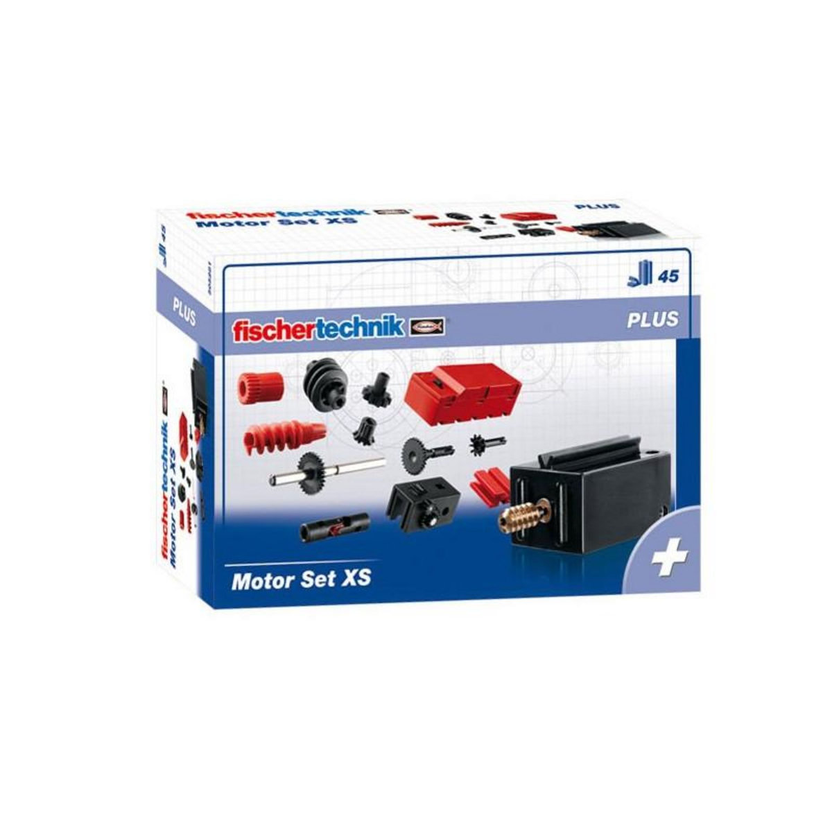 Fischer Fischertechnik Plus-Motor Set XS, 45dlg.