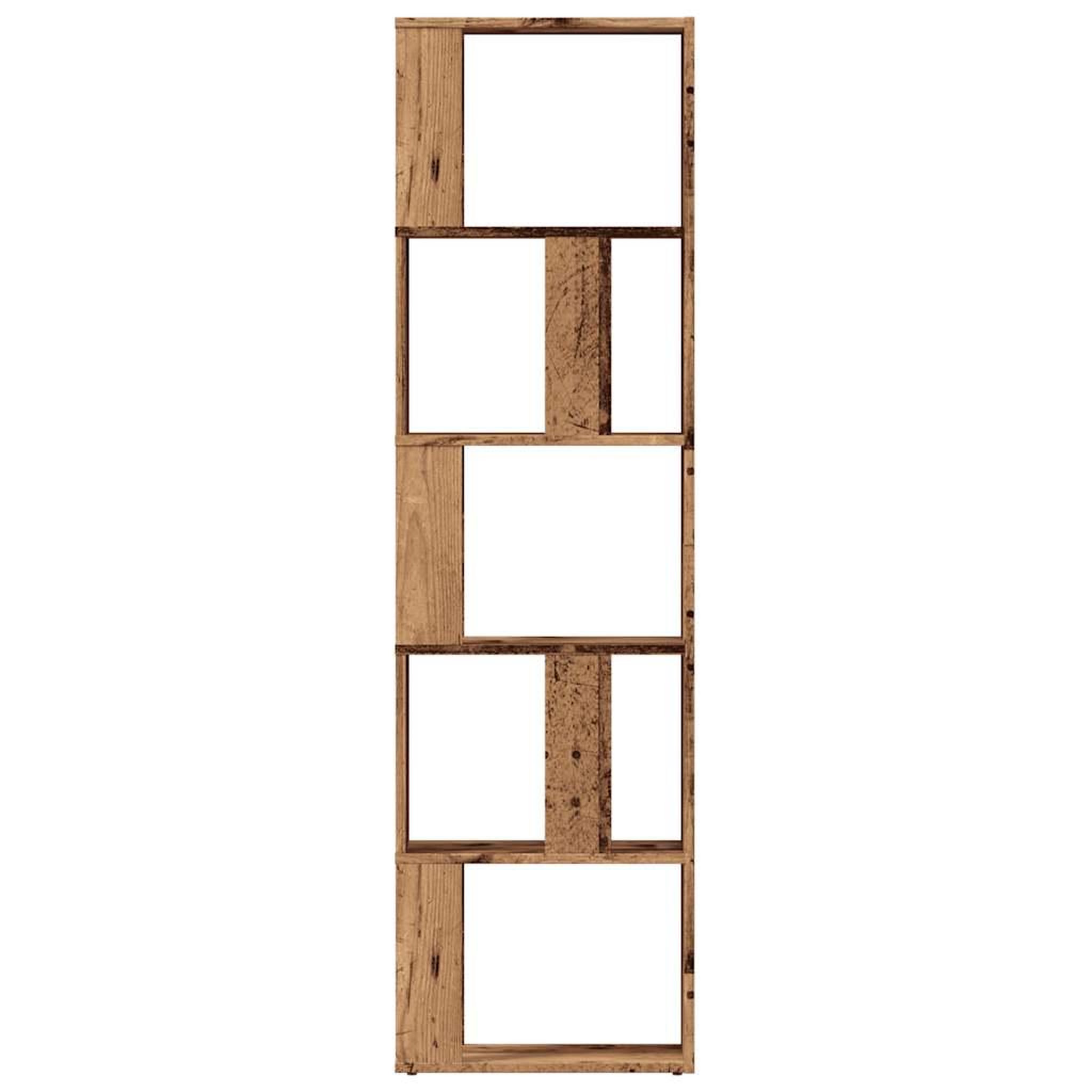 Voir la diapositive 5 : VIDAXL Bibliotheque vieux bois 45x24x159 cm bois d'ingenierie