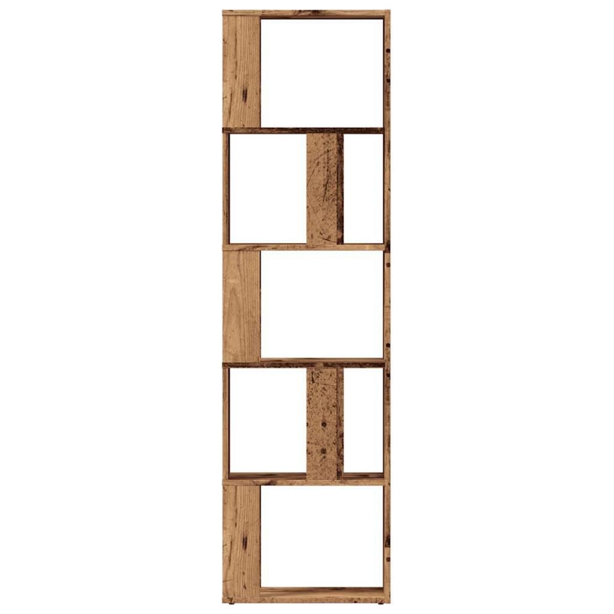 VIDAXL Bibliotheque vieux bois 45x24x159 cm bois d'ingenierie