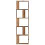 Voir la diapositive 5 : VIDAXL Bibliotheque vieux bois 45x24x159 cm bois d'ingenierie