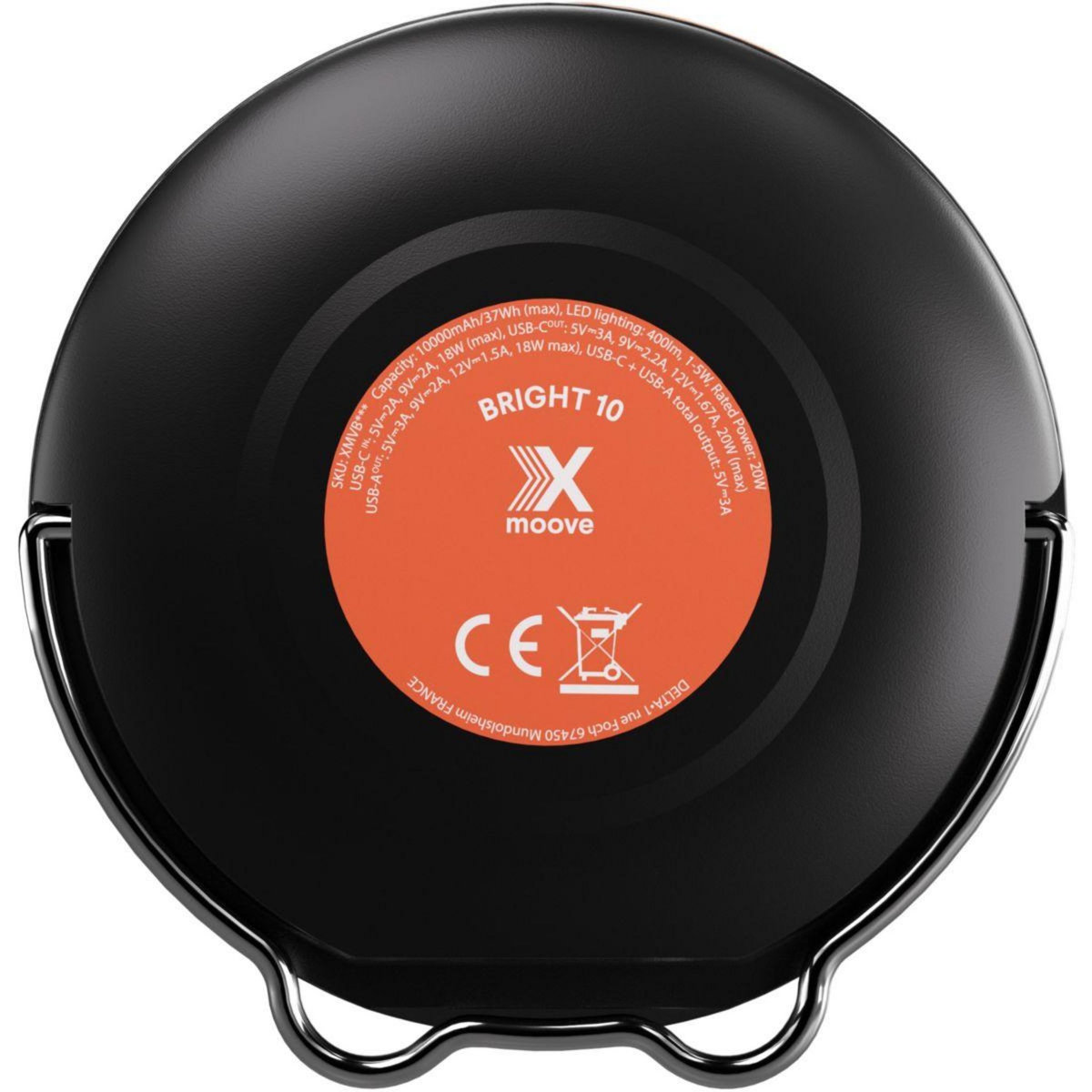 X-moove Batterie externe 10000 mAh lumière LED