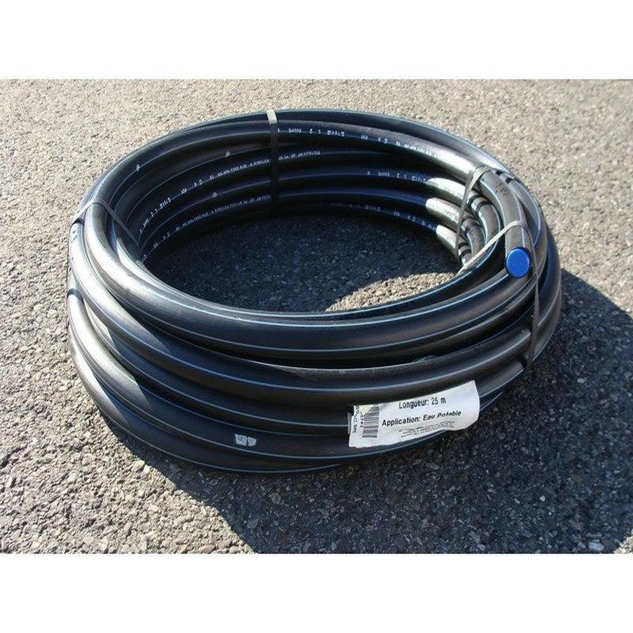 CENTRALE BRICO Tube d'alimentation polyéthylène, diam.19 X 25mm, en couronne de 25m