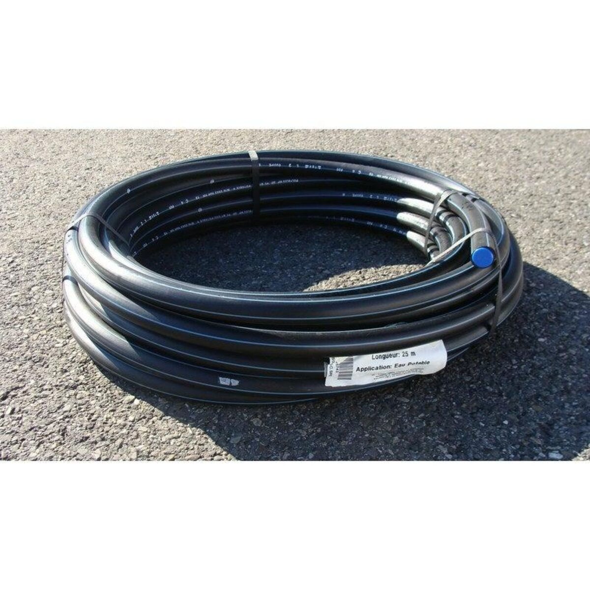 CENTRALE BRICO Tube d'alimentation polyéthylène, diam.19 X 25mm, en couronne de 25m