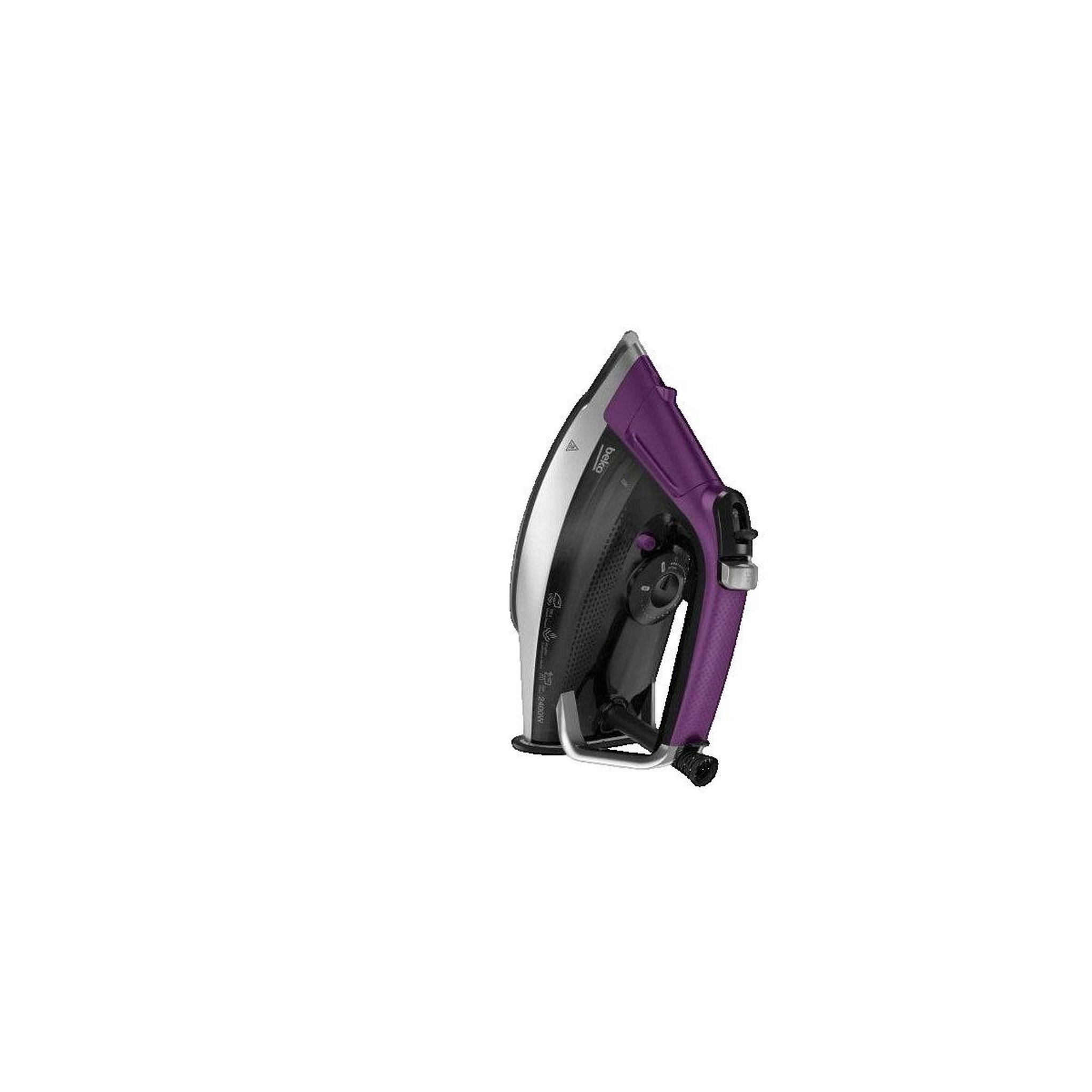 Voir la diapositive 3 : Beko Fer à repasser Beko SIM8130V avec semelle céramique SoftGlide