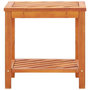 Voir la diapositive 2 : VIDAXL Table d appoint Bois d acacia massif 45 x 33 x 45 cm