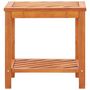 Voir la diapositive 2 : VIDAXL Table d appoint Bois d acacia massif 45 x 33 x 45 cm