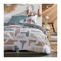 Voir la diapositive 1 : Today Parure de couette - TODAY - Sunshine 17.29 - 220x240cm - 2 personnes - Imprimée - Coton 57 fils