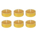 ATMOSPHERA Lot de 6 Bougies Chauffe-Plat Parfumées  Izor  3,7cm Vanille