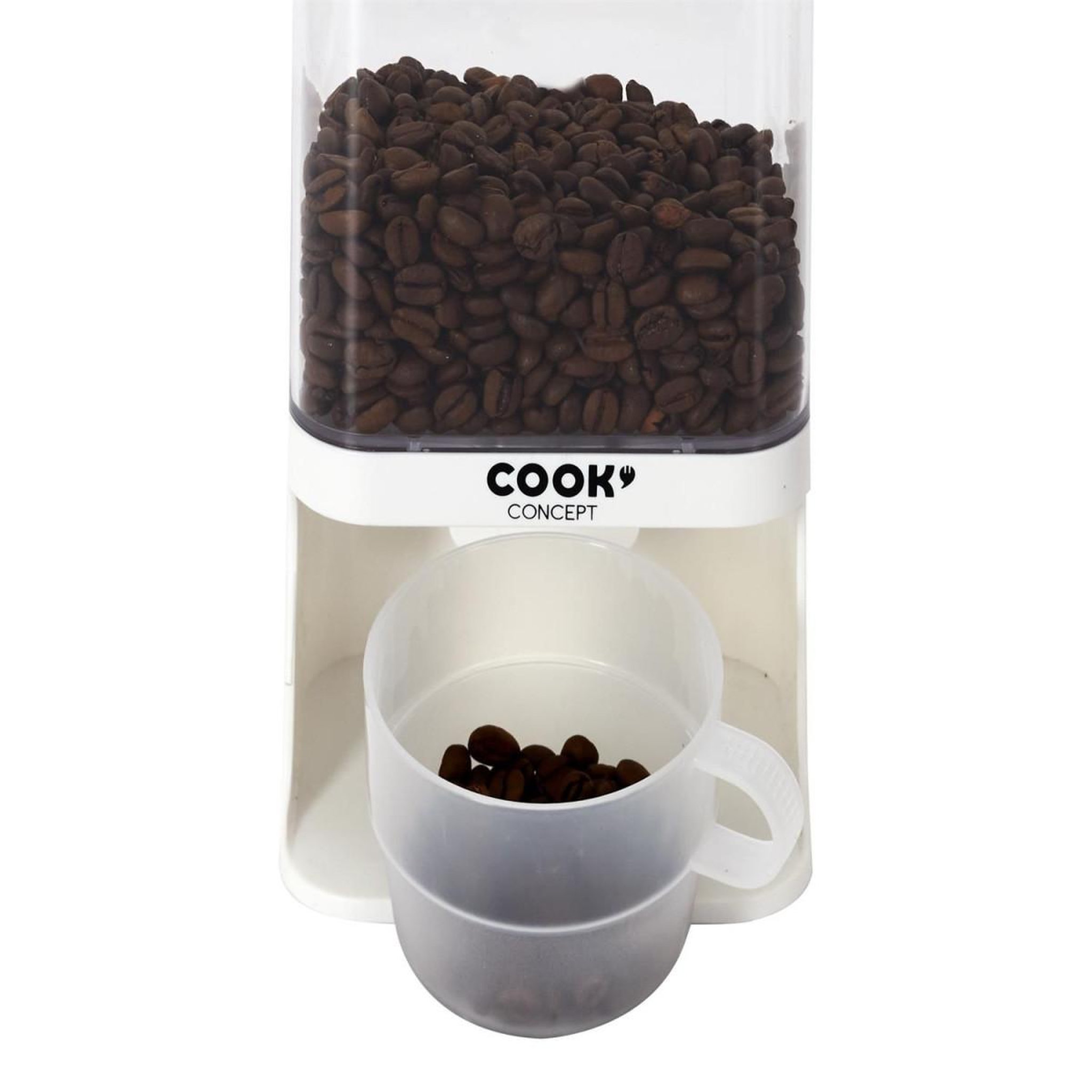 Voir la diapositive 6 : COOK CONCEPT Distributeur d'Aliments Secs  Céréales  1,5L Transparent