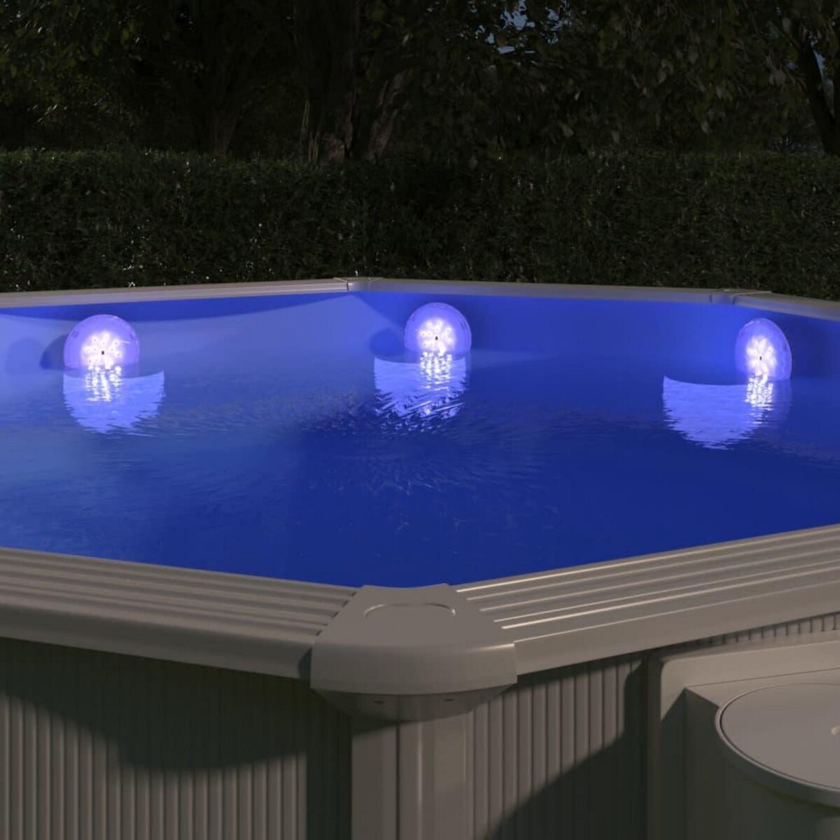 VIDAXL Lampe LED flottante submersible de piscine avec telecommande pas  cher 